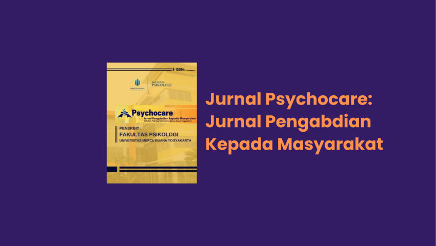 Jurnal Psychocare: Jurnal Pengabdian kepada Masyarakat