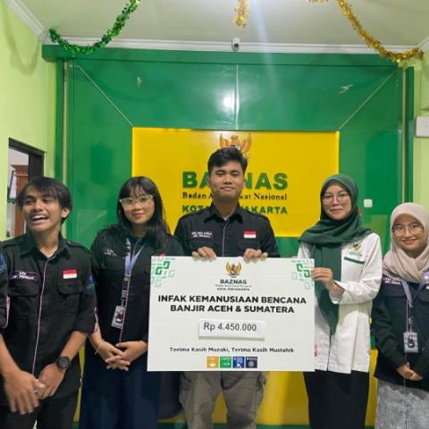 Gelar Aksi Peduli Bencana Sumatera, BEM Fakultas Psikologi UMBY Galang Dana