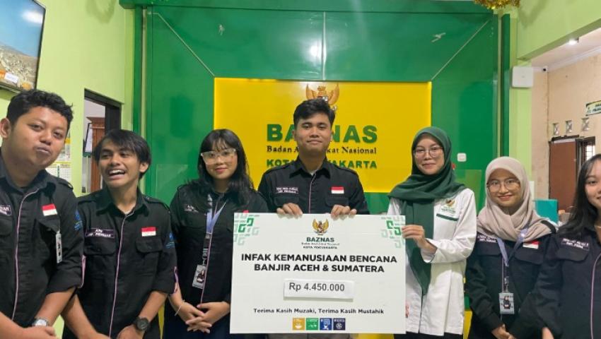 Gelar Aksi Peduli Bencana Sumatera, BEM Fakultas Psikologi UMBY Galang Dana