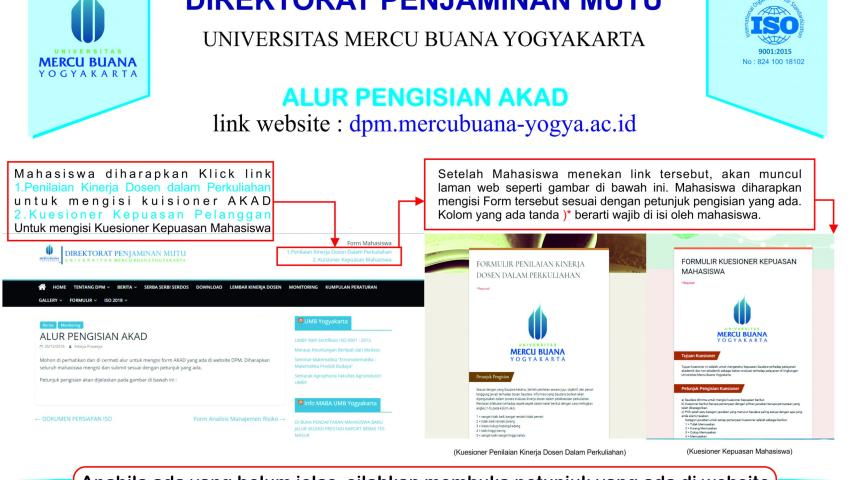Alur Pengisian Kuisioner Dosen dan Perkuliahan