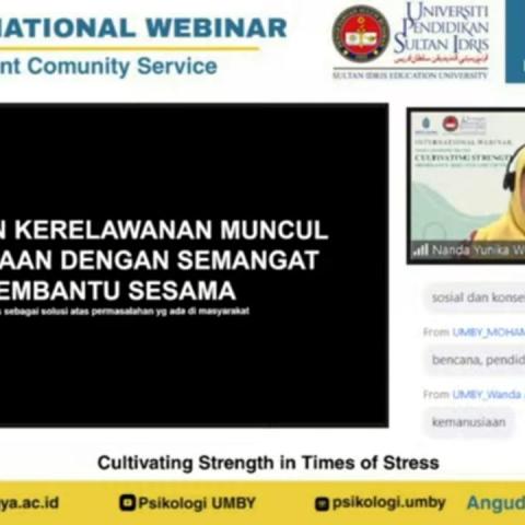 Selenggarakan Webinar Internasional di Tengah Pandemi, Bukti Dosen UMBY Tak Henti Mengabdi