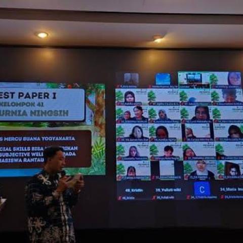 Mahasiswa Angkatan 2022 Fakultas Psikologi UMBY Raih Best Paper 1